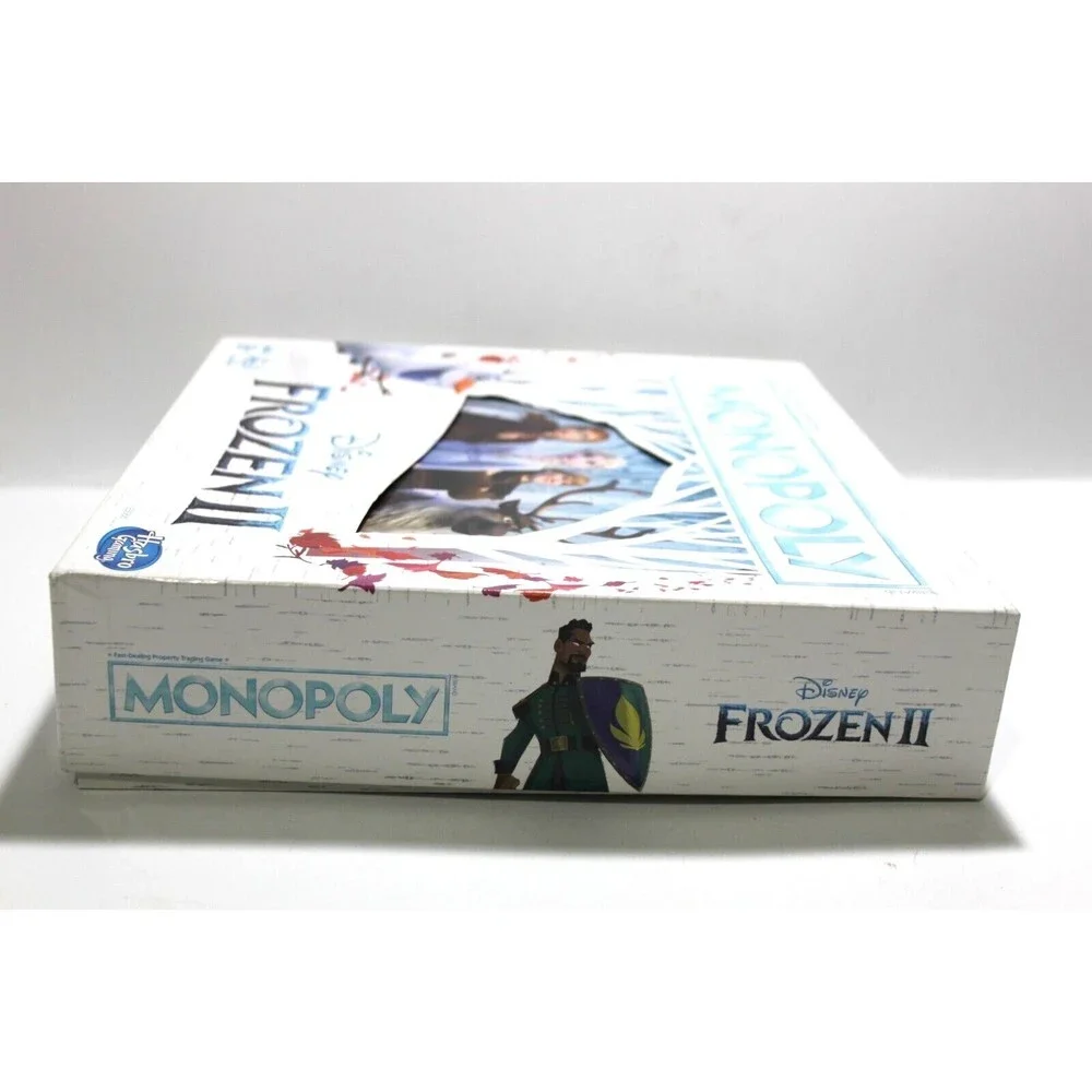 Hasbro Monopoly Disney Frozen 2 Edition Board Game Complete 2018 Elsa Anna Olaf